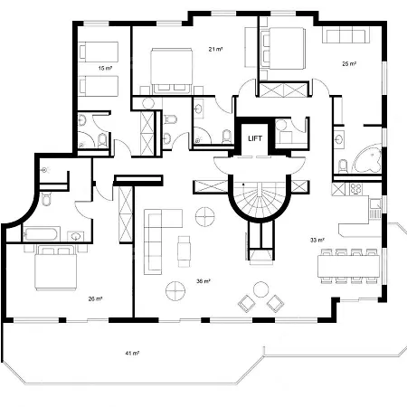 アパート Les Mayens 3-2 By Interhome